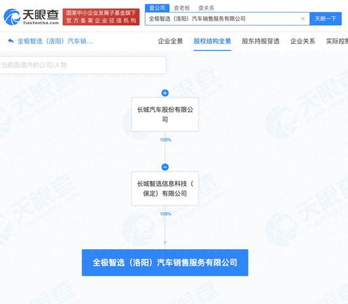 長城汽車在洛陽成立銷售新公司，拓展信息咨詢服務(wù)
